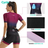 Combinaison Cyclisme / VTT pour Femme - Elegance+ CycloPro 