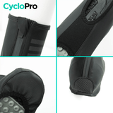 Couvre-Chaussures coupe-vent et imperméable - Pro Fit Couvre-chaussures hiver CycloPro 