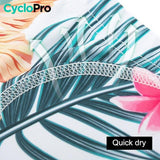 CULOTTE À FLEURS VTT/CYCLISME ABSOR+ - FEMME Culotte absorbe chocs I*Love*Cycling Store 