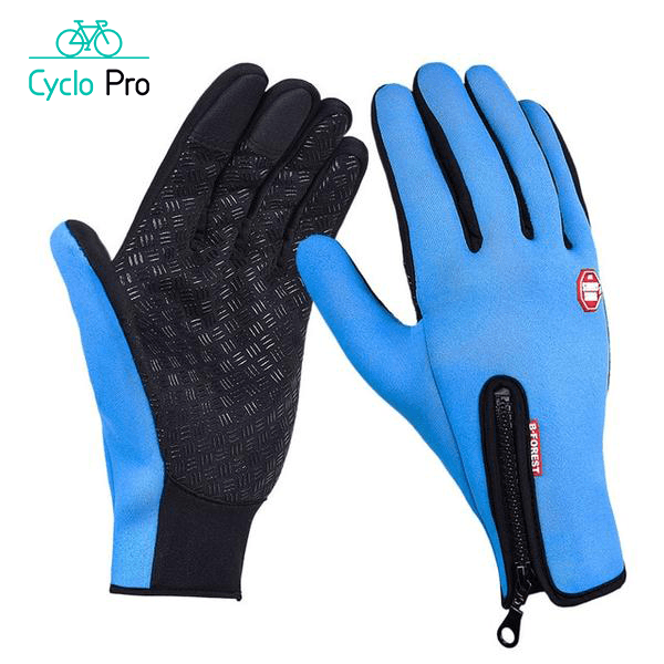 GANTS COUPE-VENT - AUTOMNE / HIVER - DESTOCKAGE CycloPro Bleu S 