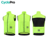 Gilet Coupe-vent - Light & Protect - DESTOCKAGE gilet coupe-vent CycloPro 