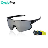 Lunettes polarisées pour Cyclisme Noires - OPTIMAX GT-Cycle Outdoor Store Noire 