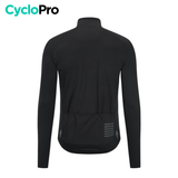 Maillot Coupe-vent et imperméable Noir - Pro Fit - DESTOCKAGE veste coupe-vent CycloPro 