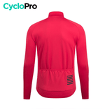 Maillot Coupe-vent et imperméable Rouge - Pro Fit Veste coupe-vent cyclisme CycloPro 