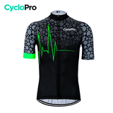 Maillot de cyclisme Orange - Pulsation+ - DESTOCKAGE Maillot court cyclisme GT-Cycle Outdoor Store 