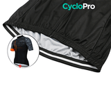 Maillot de cyclisme Orange - Pulsation+ Maillot court cyclisme GT-Cycle Outdoor Store 