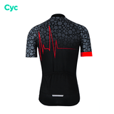 Maillot de cyclisme Rouge - Pulsation+ Maillot court cyclisme GT-Cycle Outdoor Store 