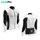 MAILLOT LONG DE CYCLISME HIVER NOIR - CUBIC+ Maillot thermique homme GT-Cycle Outdoor Store 