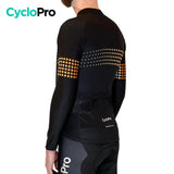 MAILLOT LONG DE CYCLISME ORANGE - AUTOMNE - LIBERTY+ Maillot long pour homme GT-Cycle Outdoor Store 