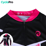 MAILLOT LONG DE CYCLISME ROSE - AUTOMNE - CONFORT+ - DESTOCKAGE maillot manches longues pour femme GT-Cycle Outdoor Store 