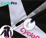 MAILLOT LONG DE CYCLISME ROSE - HIVER - CONFORT+ maillot thermique femme GT-Cycle Outdoor Store 