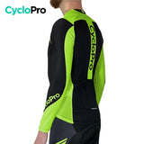 MAILLOT LONG DE CYCLISME VERT - AUTOMNE - FLASH+ Maillot long pour homme GT-Cycle Outdoor Store 