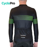 MAILLOT LONG DE CYCLISME VERT - HIVER - LIBERTY+ Maillot thermique homme GT-Cycle Outdoor Store 