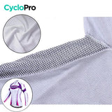 MAILLOT LONG DE CYCLISME VIOLET - AUTOMNE - CONFORT+ maillot manches longues pour femme GT-Cycle Outdoor Store 