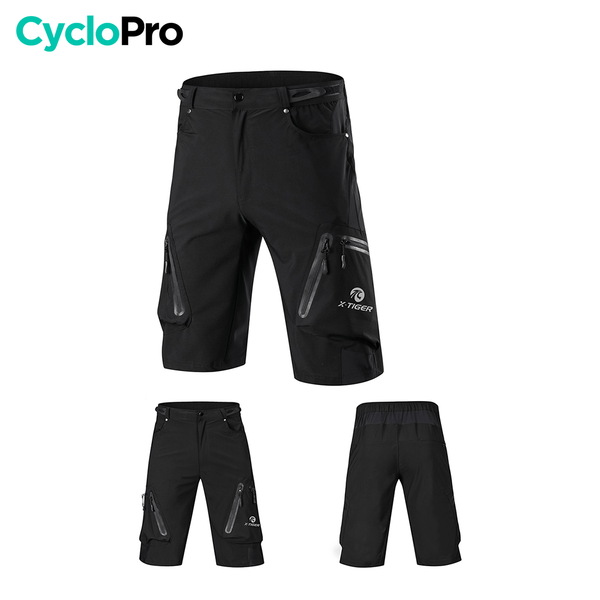 Short VTT / MTB - Technical - DESTOCKAGE Short Vélo VTT CycloPro 