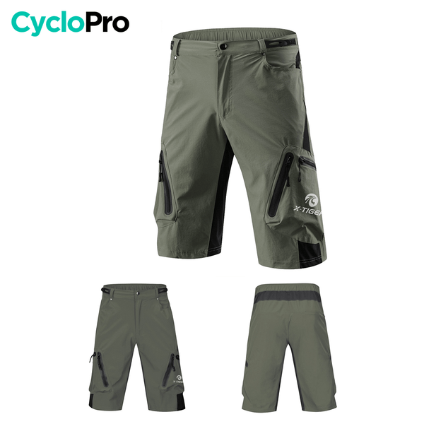 Short VTT / MTB - Technical - DESTOCKAGE Short Vélo VTT CycloPro 