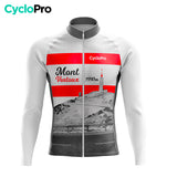 Atuendo de ciclismo de otoño - Mont Ventoux