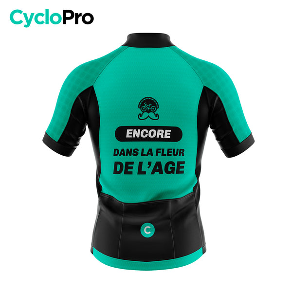 Turquoise Cycling Outfit - Flower of Age