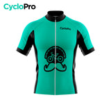 Turquoise Cycling Outfit - Flower of Age