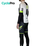 Tenue Cycliste Automne Blanche et Verte - Pro+ tenue de cyclisme automne GT-Cycle Outdoor Store 