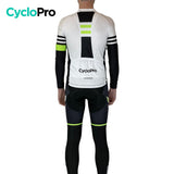 Tenue Cycliste Automne Blanche et Verte - Pro+ tenue de cyclisme automne GT-Cycle Outdoor Store 