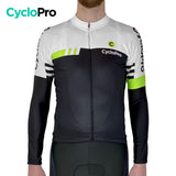 Tenue Cycliste Automne Blanche et Verte - Pro+ tenue de cyclisme automne GT-Cycle Outdoor Store 