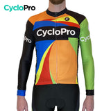 Tenue cycliste Automne multi-couleurs - Mosaïque+ Tenue de cyclisme automne homme GT-Cycle Outdoor Store 