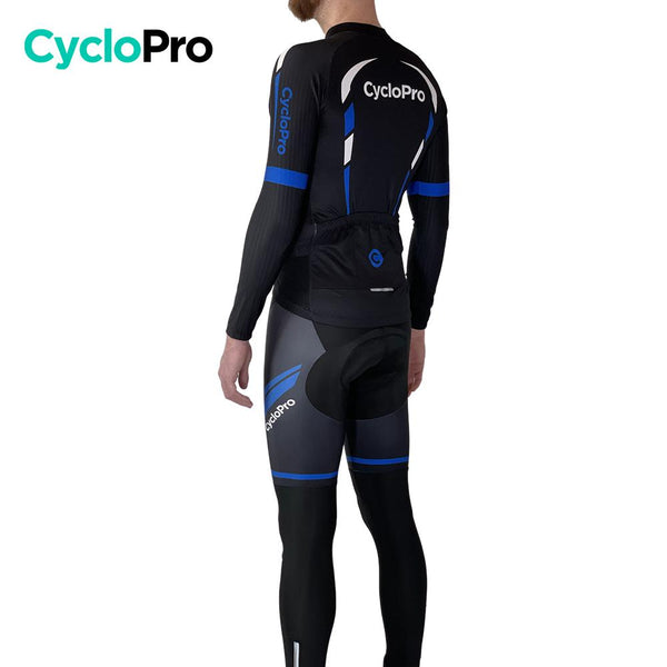 Tenue cycliste automne Noire et bleue - Scorpion+ tenue de cyclisme automne GT-Cycle Outdoor Store 