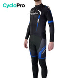 Tenue cycliste automne Noire et bleue - Scorpion+ tenue de cyclisme automne GT-Cycle Outdoor Store 