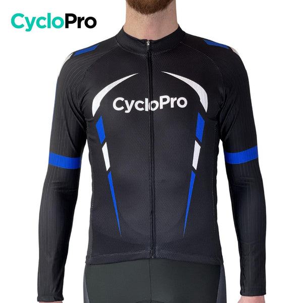 Tenue cycliste automne Noire et bleue - Scorpion+ tenue de cyclisme automne GT-Cycle Outdoor Store 