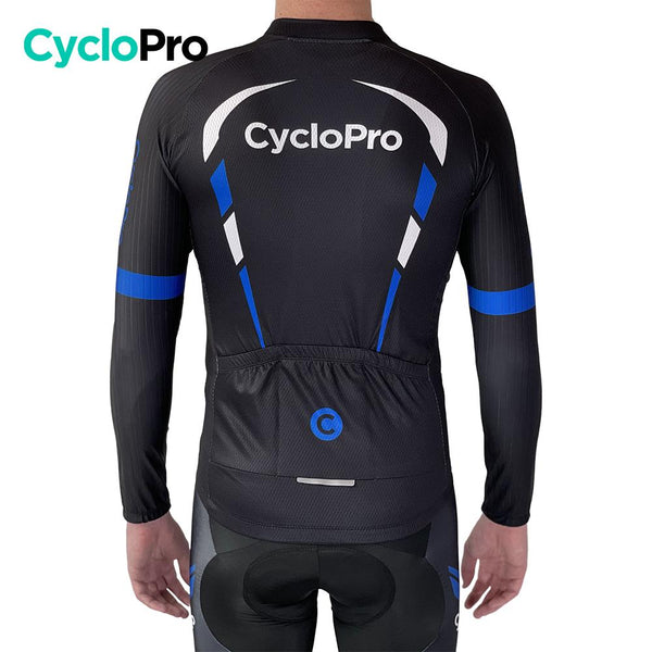Tenue cycliste automne Noire et bleue - Scorpion+ tenue de cyclisme automne GT-Cycle Outdoor Store 