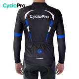 Tenue cycliste automne Noire et bleue - Scorpion+ tenue de cyclisme automne GT-Cycle Outdoor Store 