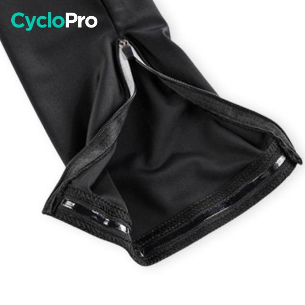 TENUE CYCLISTE HIVER BLEUE - ABSTRACT+ tenue cyclisme homme CycloPro 