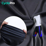 TENUE CYCLISTE HIVER BLEUE - ABSTRACT+ tenue cyclisme homme CycloPro 