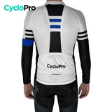Tenue cycliste hiver Bleue et blanche - Pro+ tenue de cyclisme hiver GT-Cycle Outdoor Store 
