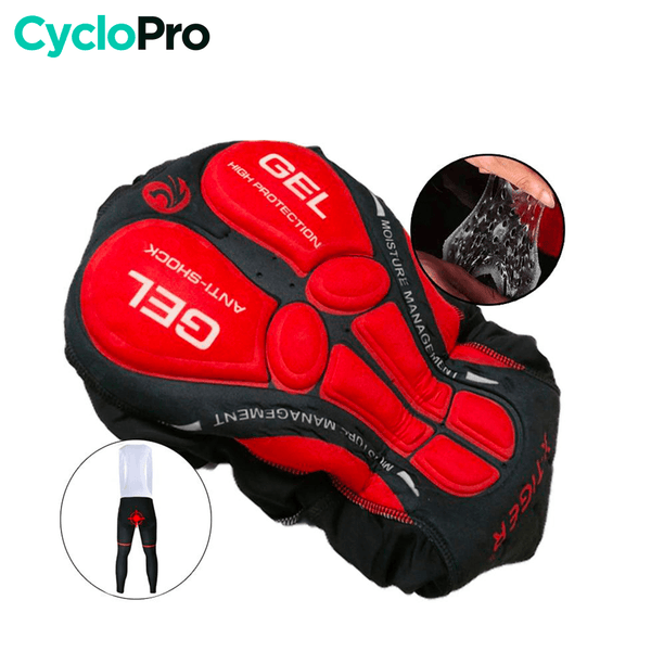 Tenue cycliste hiver Bleue et blanche - Pro+ tenue de cyclisme hiver GT-Cycle Outdoor Store 