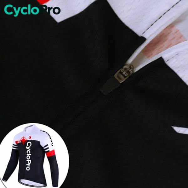 Tenue cycliste hiver Bleue et blanche - Pro+ tenue de cyclisme hiver GT-Cycle Outdoor Store 