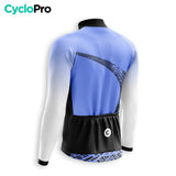 TENUE CYCLISTE HIVER HOMME BLEU - TRACE+ tenue cyclisme homme CycloPro 