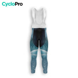 TENUE CYCLISTE HIVER HOMME BLEUE - SNOW+ tenue cyclisme homme CycloPro 