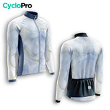 TENUE CYCLISTE HIVER HOMME BLEUE - TEINTE+ tenue cyclisme homme CycloPro 
