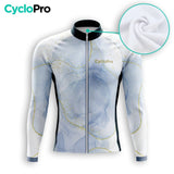 TENUE CYCLISTE HIVER HOMME BLEUE - TEINTE+ tenue cyclisme homme CycloPro 