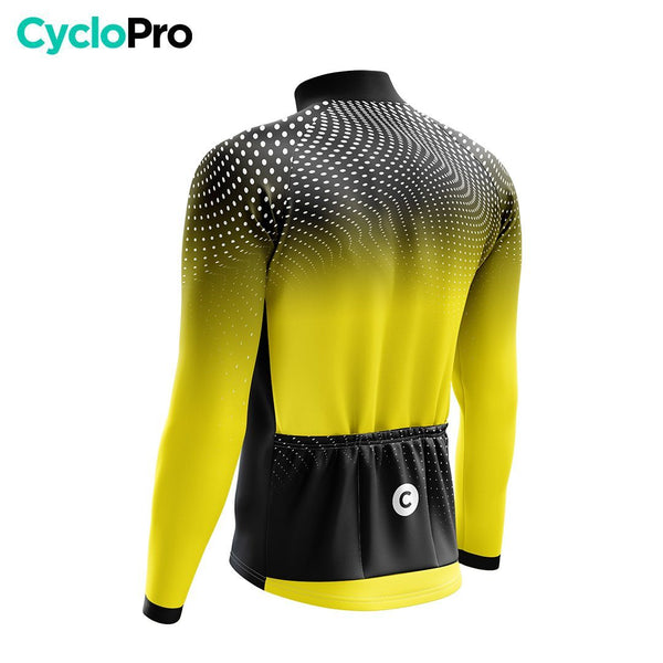 TENUE CYCLISTE HIVER HOMME JAUNE - COCCINELLE+ tenue cyclisme homme CycloPro 