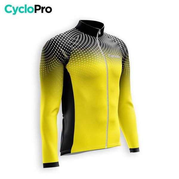 TENUE CYCLISTE HIVER HOMME JAUNE - COCCINELLE+ tenue cyclisme homme CycloPro 