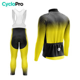 TENUE CYCLISTE HIVER HOMME JAUNE - COCCINELLE+ tenue cyclisme homme CycloPro 
