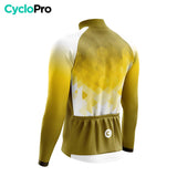 TENUE CYCLISTE HIVER HOMME JAUNE - CRISTAL+ tenue cyclisme homme CycloPro 