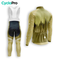 TENUE CYCLISTE HIVER HOMME JAUNE - SNOW+ tenue cyclisme homme CycloPro 