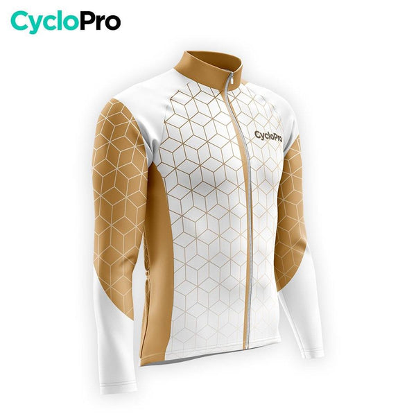 TENUE CYCLISTE HIVER HOMME MARRON - CUBIC+ tenue cyclisme homme CycloPro 
