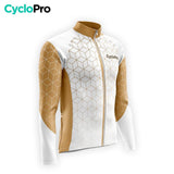 TENUE CYCLISTE HIVER HOMME MARRON - CUBIC+ tenue cyclisme homme CycloPro 