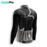 TENUE CYCLISTE HIVER HOMME NOIRE - STAR+ tenue cyclisme homme CycloPro 