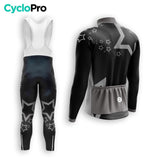 TENUE CYCLISTE HIVER HOMME NOIRE - STAR+ tenue cyclisme homme CycloPro 